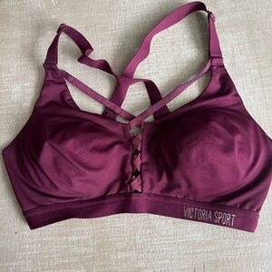 Victoria Sport Burgundy Sports Bra 34C